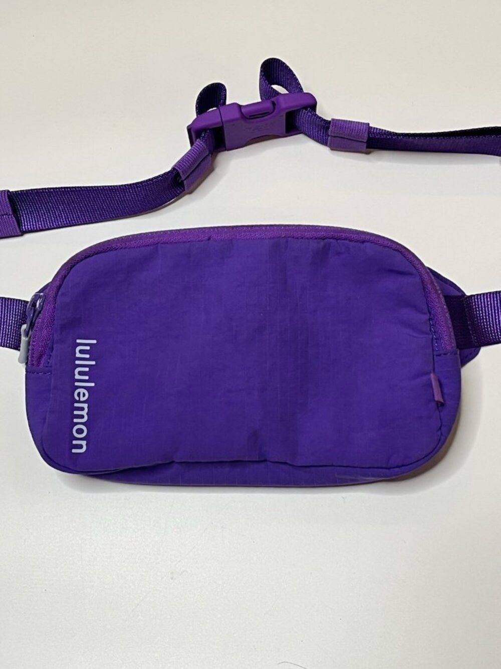 Lululemon Everywhere Belt Bag Purple Ripstop Waist Fanny Pack 8x4